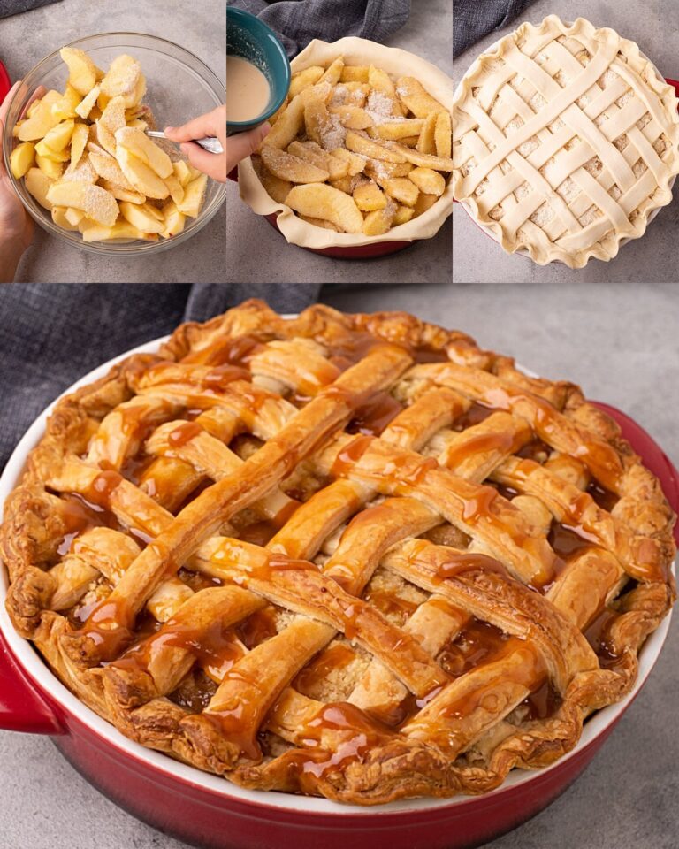 "Torta di Mele e Caramello: Un'Esplosione di Gusto in Ogni Morso"