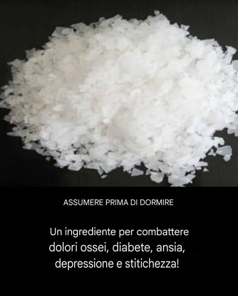 Un ingrediente combatte il dolore osseo, il diabete, l'ansia, la depressione e la stitichezza