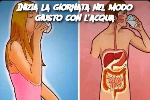Inizia la giornata nel modo giusto con l’acqua
