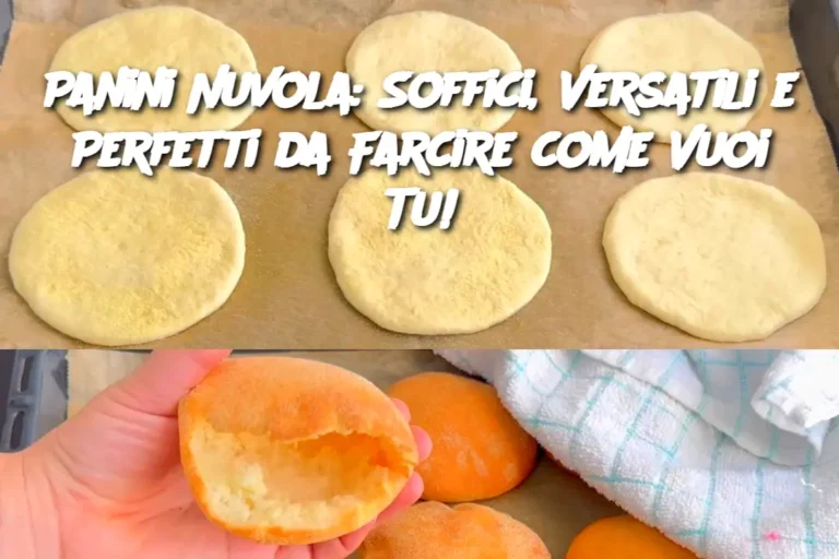 Panini Nuvola: Soffici, Versatili e Perfetti da Farcire come Vuoi Tu!