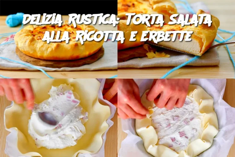 Delizia Rustica: Torta Salata alla Ricotta e Erbette