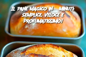 Il Pane Magico in 5 Minuti: Semplice, Veloce e Profumatissimo!