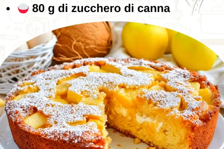 Torta di Mele Soffice e Leggera: Un Abbraccio Dolce Senza Sensi di Colpa