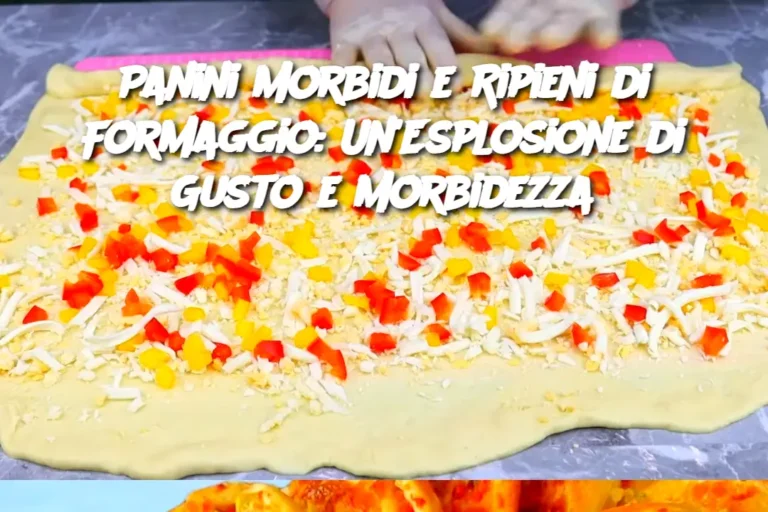 Panini Morbidi e Ripieni di Formaggio: Un'Esplosione di Gusto e Morbidezza