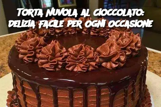 Torta Nuvola al Cioccolato: Delizia Facile per Ogni Occasione