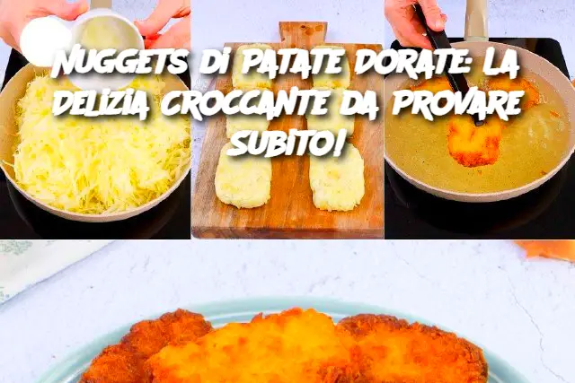 Nuggets di Patate Dorate: La Delizia Croccante da Provare Subito!