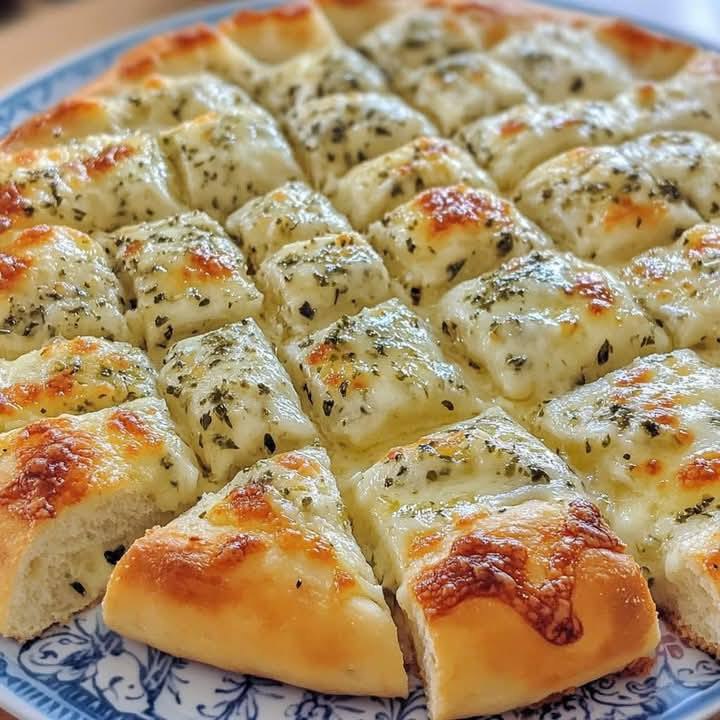 "Delizia Filante: Pane all’Aglio e Formaggio da Leccarsi le Dita!"