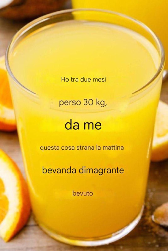 La migliore bevanda fatta in casa per perdere peso