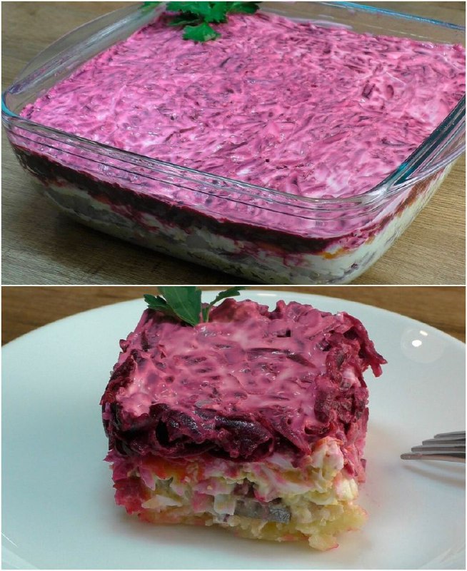 "Aringhe sotto la pelliccia: Il Segreto degli Strati Perfetti per un’Insalata che Incanta"