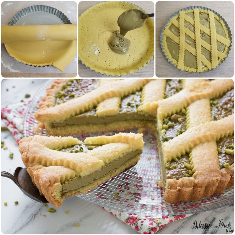Crostata Verde Tentazione: Delizia al Pistacchio Fatta in Casa