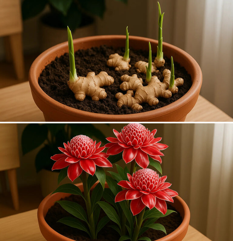 "Zenzero a portata di mano: Coltivalo in casa e goditi radici fresche e fiori spettacolari tutto l’anno!"