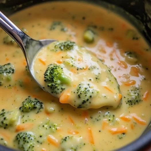 "Comfort Verde: Zuppa Cremosa di Patate e Broccoli dal Cuore Rustico"