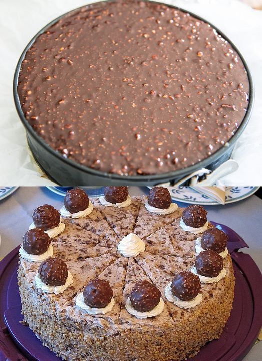 Torta di lusso: Ferrero Rocher fatto in casa dal gusto incredibile