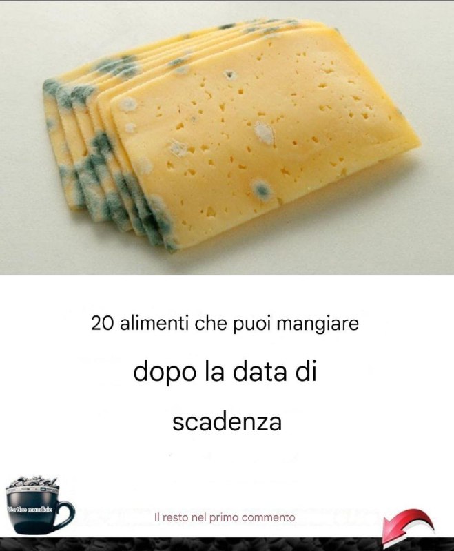 20 alimenti che puoi mangiare dopo la data di scadenza