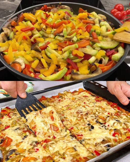 "Sformato di Verdure Arcobaleno: Il Piacere Sano che Batte la Pizza!"