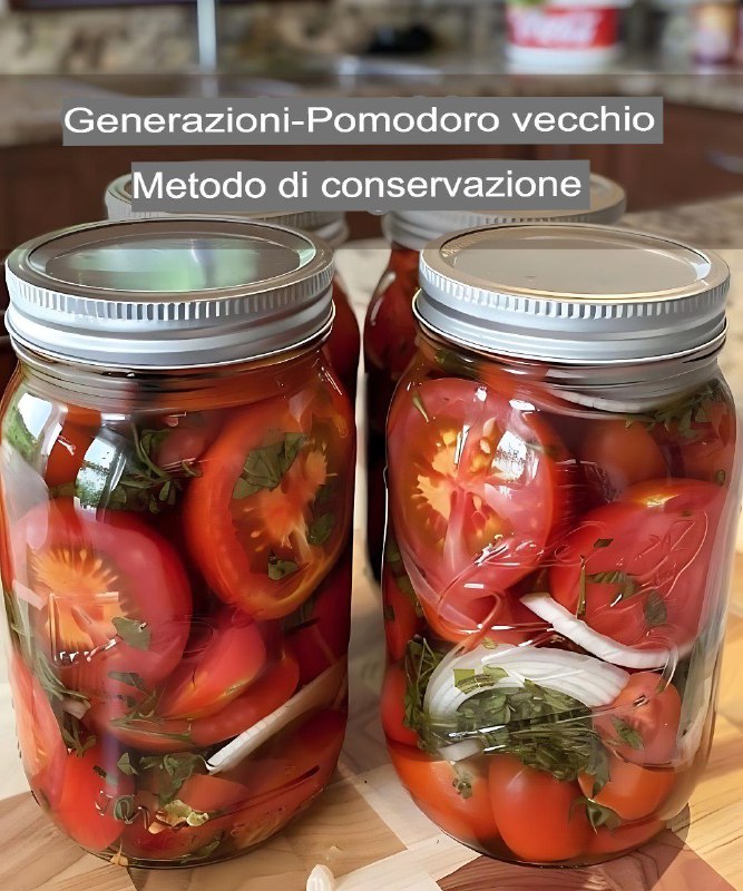 Pomodori dell’Estate in Barattolo: Il Segreto Antico della Nonna per l’Inverno”