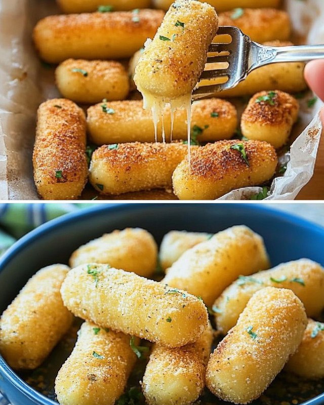 Crocchette di Patate al Forno: Croccanti Fuori, Morbide Dentro – Una Delizia Leggera da Provare Subito!