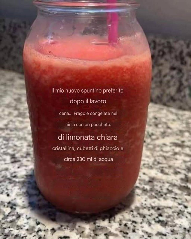 Granita Fragolosa alla Limonata Light – Rinfresco Estivo con un Tocco Ninja!