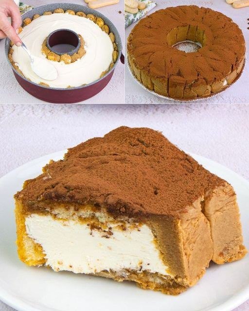Dolce Abbraccio al Caffè: Ciambellone Semifreddo Tiramisù per Ogni Occasione
