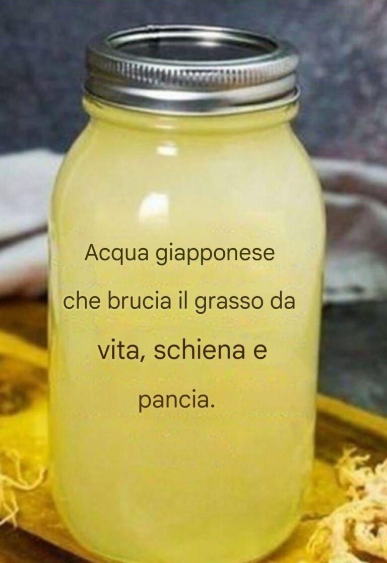 Elisir dimagrante giapponese: un'acqua che funziona più silenziosamente di una palestra