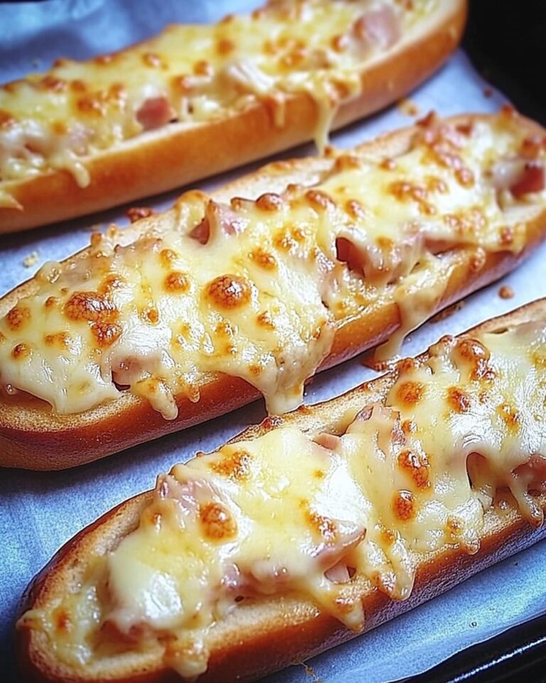 Baguette al Forno con Prosciutto e Formaggio Fuso: Lo Spuntino Croccante dal Cuore Filante”