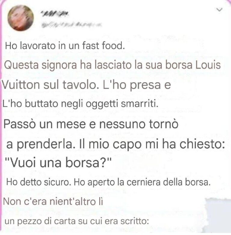 Una bella storia che dimostra che un po' di compassione può fare miracoli