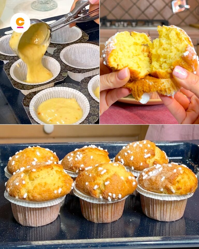 Muffin all’Arancia Soffici con un Tocco Segreto: Profumo e Gusto che Durano Tutta la Settimana