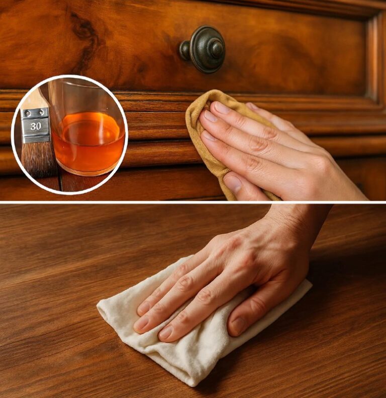 Il Segreto Brillante: L’Olio da Cucina che Ridona Vita e Lucentezza ai Mobili in Legno