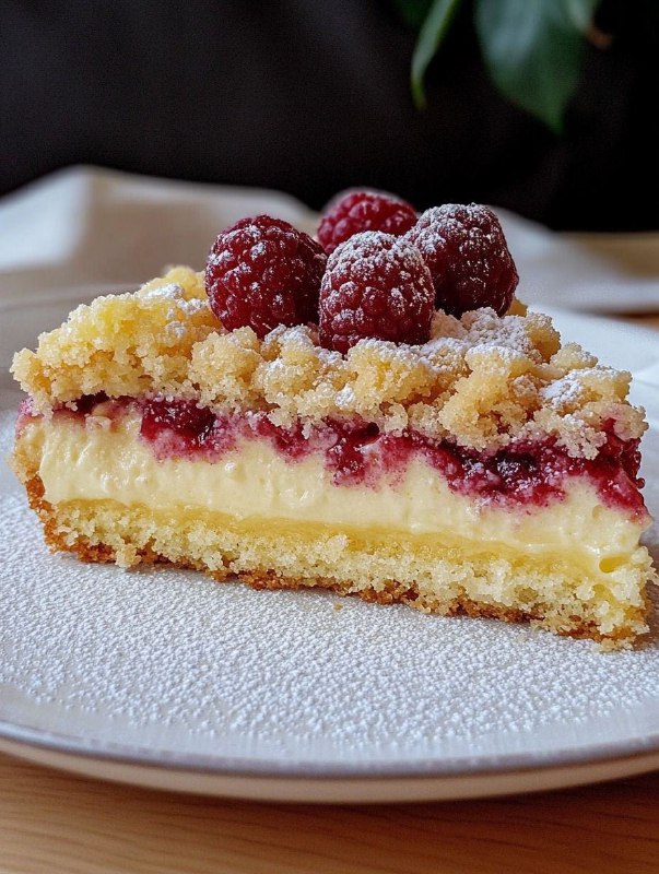 Delizia Sbriciolata al Budino e Frutta: Il Dolce Croccante dal Cuore Cremoso