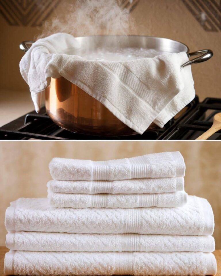 Rivelato il Trucco delle Nonne: L'Ingrediente Segreto per Asciugamani Morbidi e Brillanti Come Nuovi!