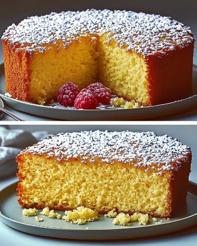 "Dolce Sole Mediterraneo: Torta Soffice alle Mandorle e Arancia"