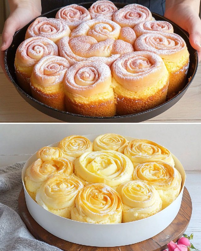La Torta di Rose Soffice come una Nuvola: Profumo d’Arancia e Dolcezza senza Tempo 🌹
