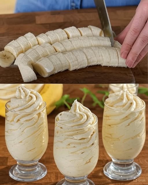 Delizia in 5 Minuti: Mousse di Banana alla Italiana da Gustare Subito