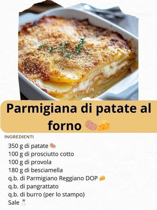 Parmigiana di Patate al Forno: Il Comfort Food Che Scalda il Cuore"