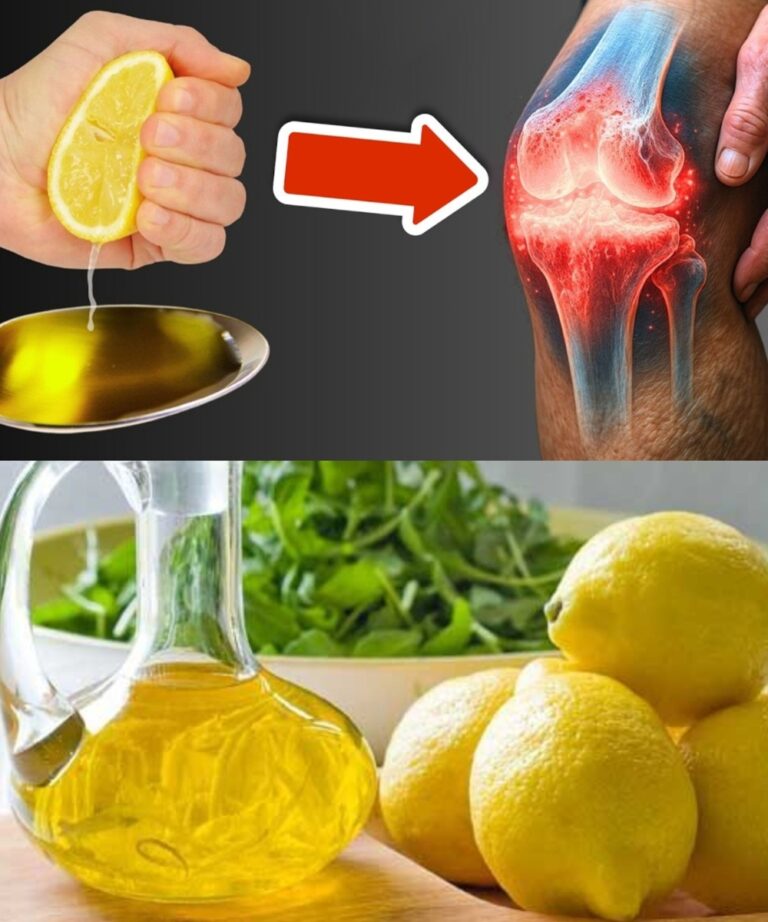 Rimedio per la riparazione della cartilagine del ginocchio (estremamente veloce!) – Limone e olio d'oliva