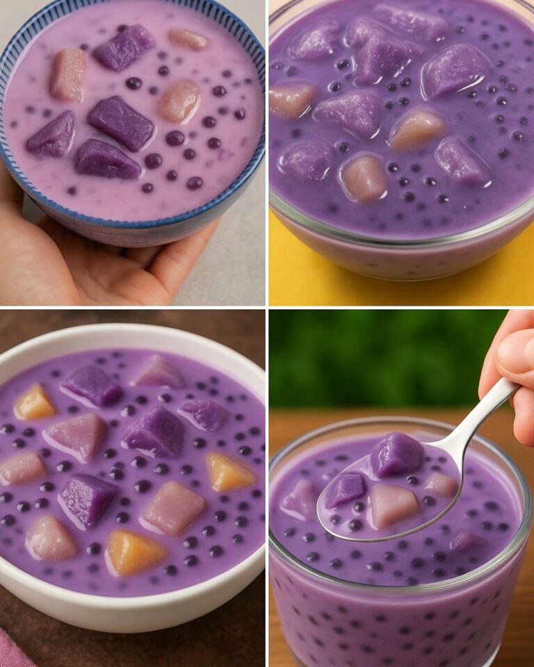 Ginataang Halo-Halo (Dolce Filippino con Latte di Cocco)
