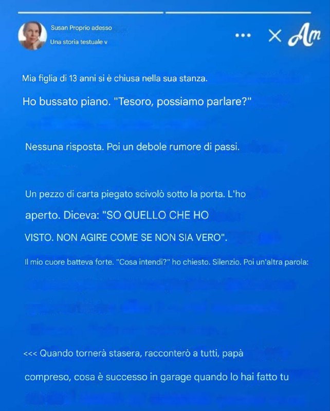 Mia figlia si è chiusa nella sua stanza e ha detto: "So cosa ho visto" – ho scoperto il perché dopo che mi ha dato un ultimatum.
