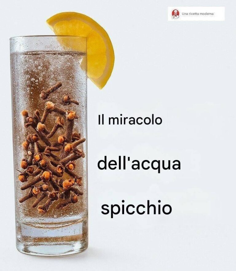 “Il Segreto Speziato della Nonna: Acqua di Chiodi di Garofano per una Vita più Sana ”