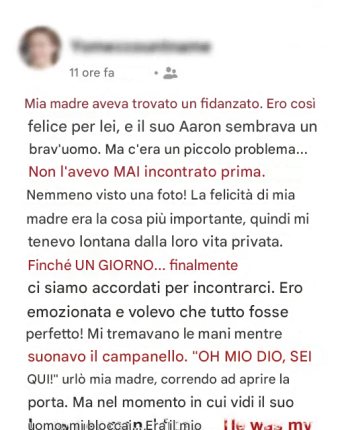 A 45 anni, mia madre ha trovato un NUOVO UOMO!