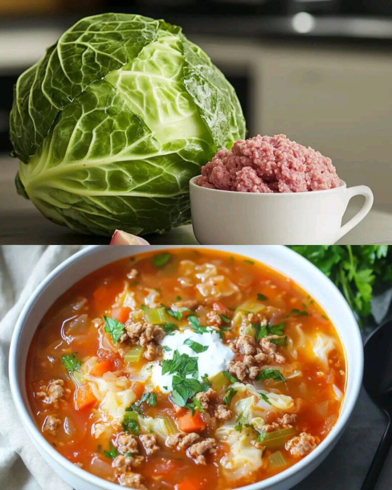 Zuppa Confortante al Cavolo: Il Calore della Natura in Ogni Cucchiaio