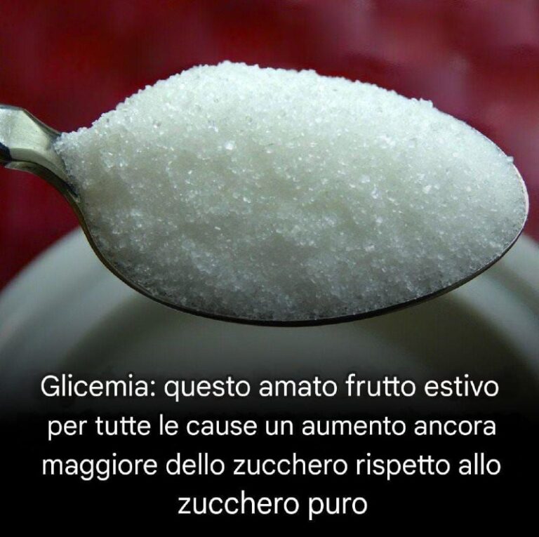 Glicemia: questo amato frutto estivo aumenta i livelli di glicemia più velocemente dello zucchero puro.