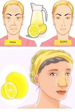 Zitronentipp zur Beseitigung tiefer Gesichtsfalten