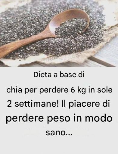 Sgonfia la pancia con la potenza dei semi di chia: perdi 6 kg in 14 giorni con questa ricetta miracolosa!"