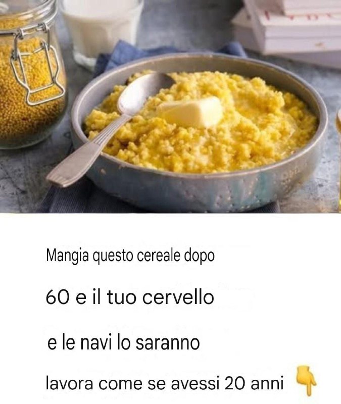 Mangia questo cereale dopo i 60 anni e il tuo cervello e i tuoi vasi sanguigni funzioneranno come a 20.