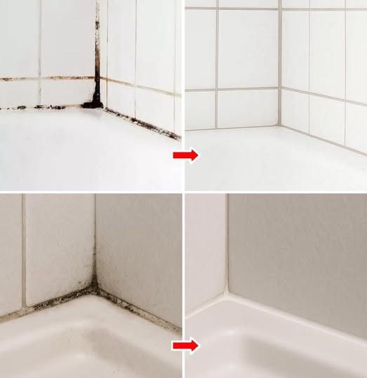 Come togliere la muffa nera dal silicone del bagno in 10 minuti