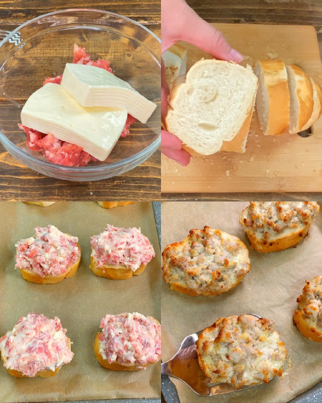 Bruschetta Rustica alla Salsiccia e Formaggio: L’Antipasto Che Conquista Tutti”