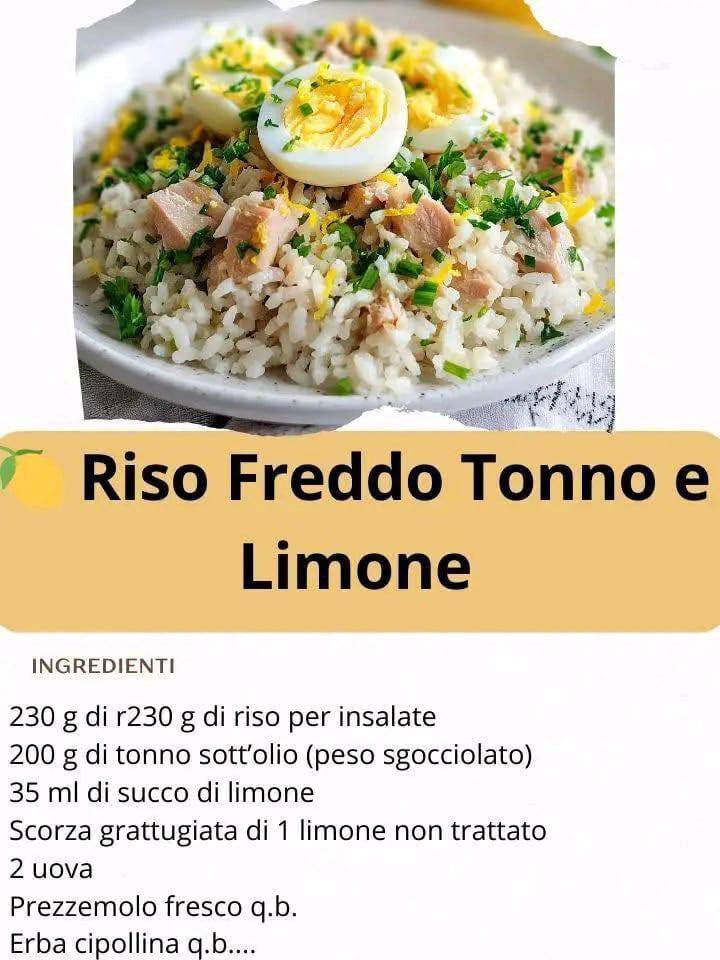 Insalata di Riso al Tonno e Limone: Freschezza Estiva in Ogni Boccone