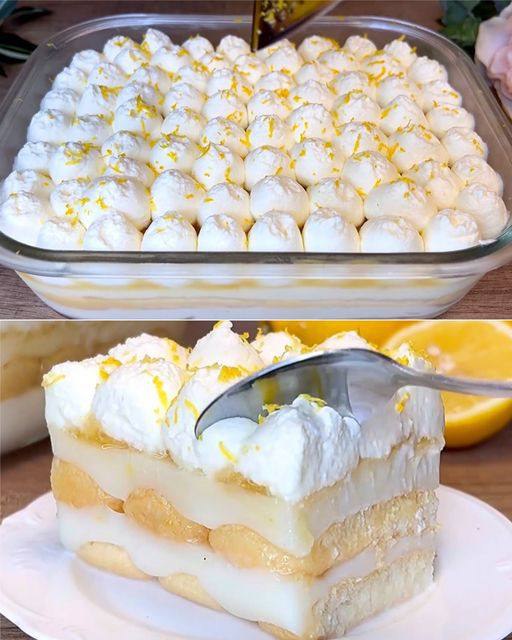 Tiramisù al Limone: Il Dolce Sole d’Italia in Ogni Cucchiaio!"