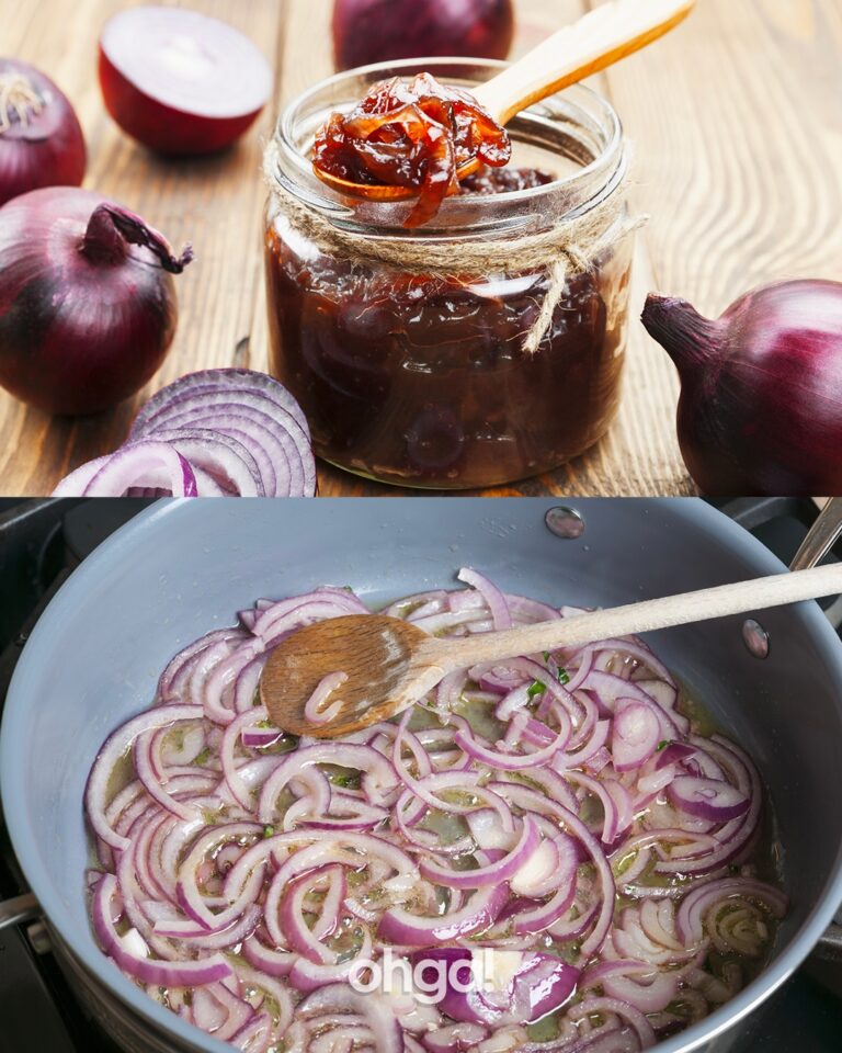 La Marmellata di Cipolle Rosse della Nonna: Un Tesoro Dolce e Saporito da Spalmare!"