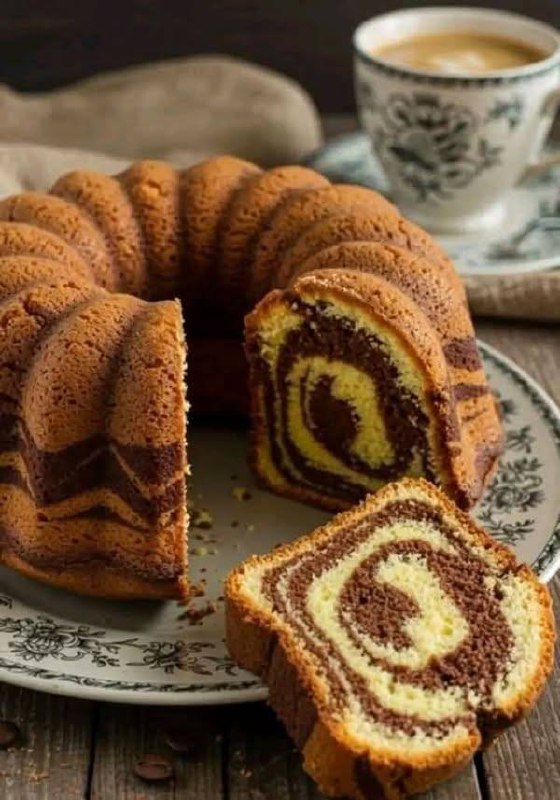 Plumcake Marmorizzato: Il Dolce Magico che Incanta a Ogni Fetta!"